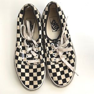 Checkered vans